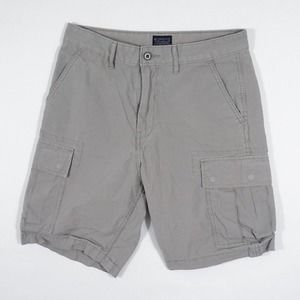 Levi's Men's Cargo Shorts Size 30 Waist Gray Cotton Pockets Casual